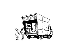 drop offのイラスト